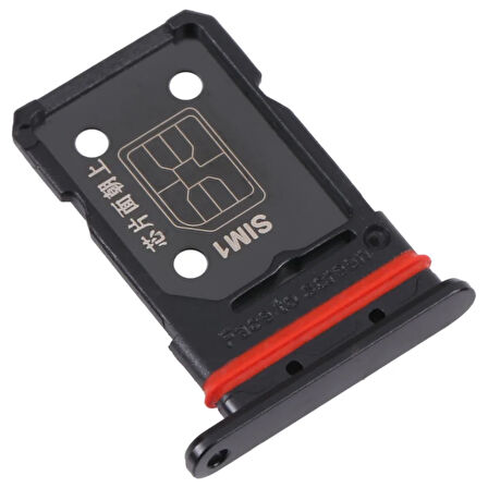OnePlus 10 Pro Uyumlu Sim Kart Tepsisi NE2210, NE2211 Siyah