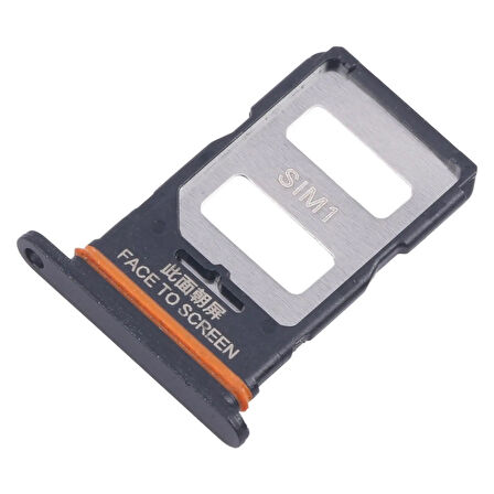 Xiaomi Uyumlu Poco X6 Sim Kart Tepsisi 23122PCD1G, 23122PCD1I Siyah