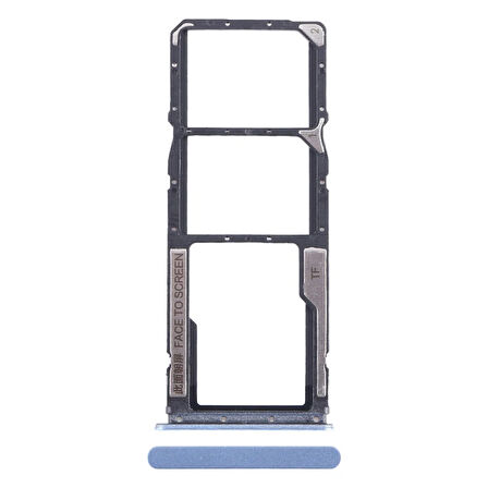 Xiaomi Uyumlu Poco M4 5G Sim Kart Tepsisi 22041219PG Mavi