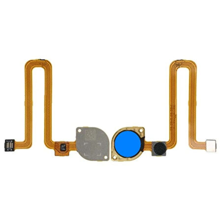 Xiaomi Uyumlu Poco C31 Parmak İzi Okuyucu Flex  22031116AI Mavi