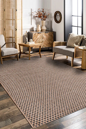 Sierra Halı | Jüt Hasır Görünümlü Modern Kilim ve Yolluk, İnce Bukle Dokuma