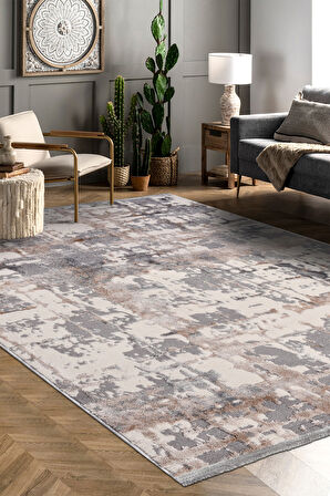 Notteo Modern Halı | Yumuşak Dokulu, Dokuma Tabanlı, 7 mm İnce Form, Dayanıklı