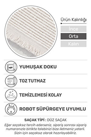 Ecolle Modern Halı | Dayanıklı, Yumuşak Dokulu, Dokuma Taban, Tozumaz