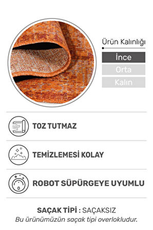 Arkaik Halı Koleksiyonu | Zamansız Dokulu Desen, Tozumaz, Kolay Temizlik, İnce Form