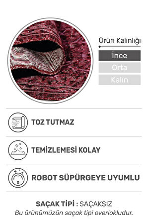 Arkaik Halı Koleksiyonu | Zamansız Dokulu Desen, Tozumaz, Kolay Temizlik, İnce Form