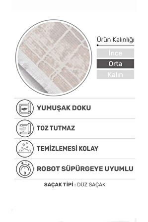 Volora Halı Koleksiyonu | Yumuşak Dokulu, Modern İnce Form, Tozumaz ve Kolay Temizlenebilir