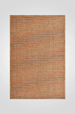 Lucette Jüt Tabanlı Kilim | Hasır Görünümlü, İnce Bukle Halı, Robot Süpürge Uyumlu