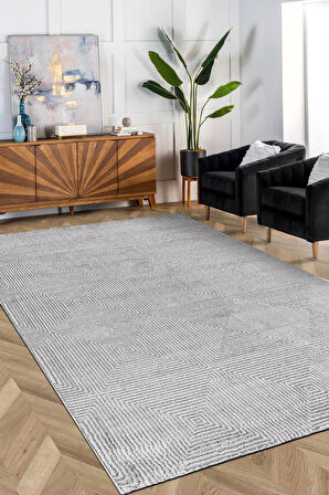 Mokka Modern Halı | Yumuşak Dokulu, 9 mm Orta Kalınlık, Tozumaz ve Robot Süpürge Uyumlu