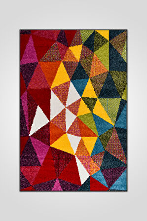 Colora Halı Koleksiyonu | Yumuşak Renkli Kare Halı, Tozumaz, Modern Tasarım ve Kolay Temizlik