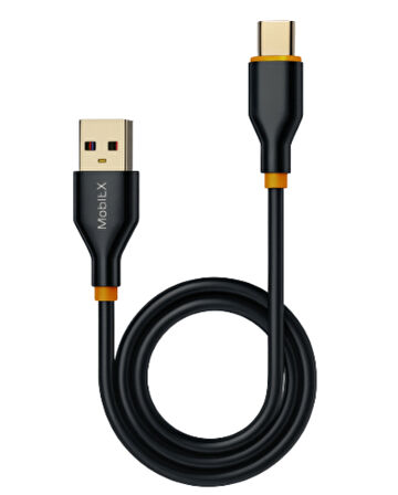 MobiLX 3.1A Silikon USB to Type-C Hızlı Şarj ve Data Kablosu (1m)