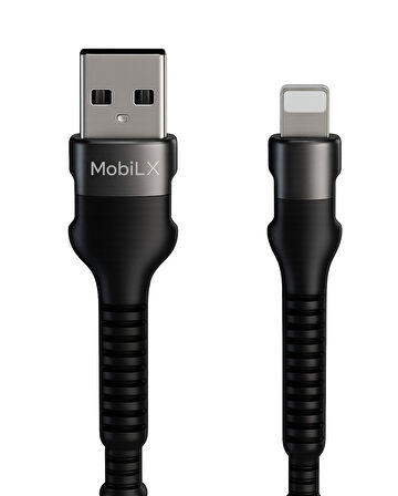 MobiLX Lightning Şarj Kablosu – 1.2 Metre | Hızlı Şarj Destekli | Model: MU-05