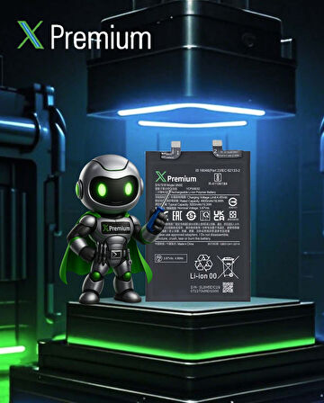 Xpremium Xiaomi Redmi Note 12 Pro 4G (BN5E) Batarya – 4900 mAh Süper Yüksek Kapasiteli Güçlendirilmiş Pil