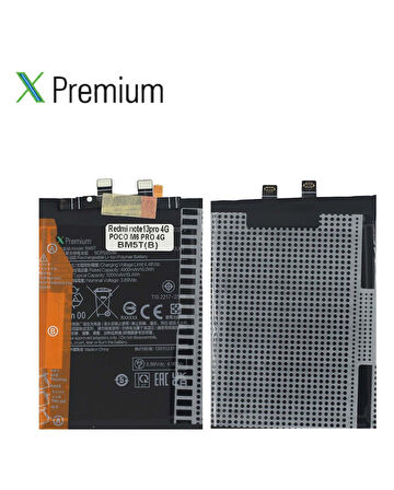 Xpremium Xiaomi Redmi Note 13 Pro (BM5T) Batarya – 4900 mAh Süper Yüksek Kapasiteli Güçlendirilmiş Pil