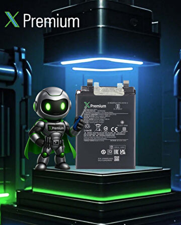 Xpremium Xiaomi Redmi 13 Pro Plus 5G (BM5U) Batarya – 5000 mAh Süper Yüksek Kapasiteli Güçlendirilmiş Pil