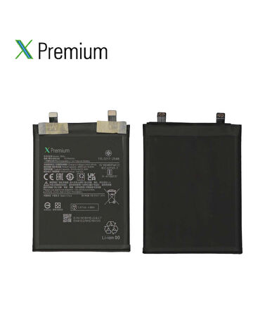 Xpremium Xiaomi Mi 12T (BM5J) Batarya – 5000 mAh Süper Yüksek Kapasiteli Güçlendirilmiş Pil