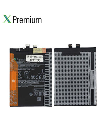Xpremium Xiaomi Mi 13T (BM5T) Batarya – 5000 mAh Süper Yüksek Kapasiteli Güçlendirilmiş Pil