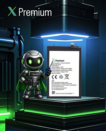 Xpremium Infinix Hot 12 Batarya – 5000 mAh Süper Yüksek Kapasiteli Güçlendirilmiş Pil