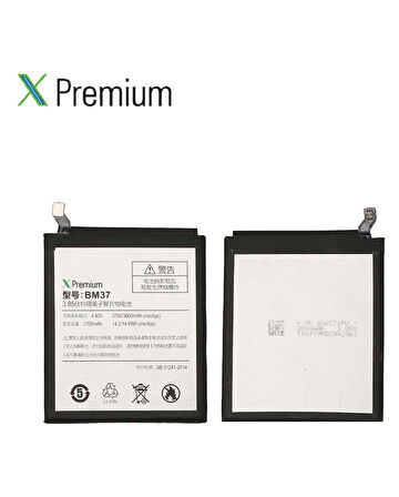 Xpremium ​​Xiaomi Mi 5s Plus BM37 Batarya Pil – Süper Yüksek Kalite 3700 mAh