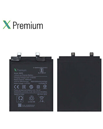 Xpremium Xiaomi Mi 11T BM59 Batarya Pil Süper Yüksek Kalite 5000 mAh Xpremium