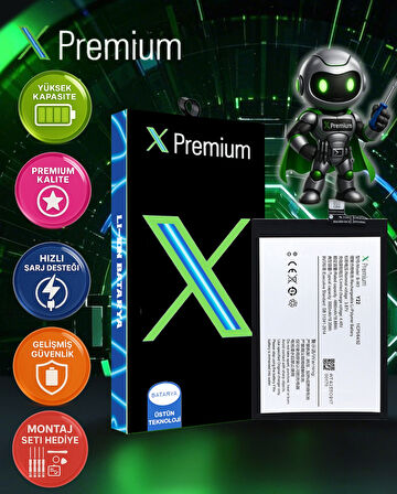 Xpremium Vivo Y22 / Y22s Batarya Pil Süper Yüksek Kalite B-W3