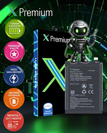 Xpremium General Mobile GM 21 Batarya Pil Süper Yüksek Kalite 4900 mAh