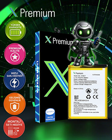 ​​Xpremium General Mobile GM 22 Batarya Pil Süper Yüksek Kalite 4900 mAh