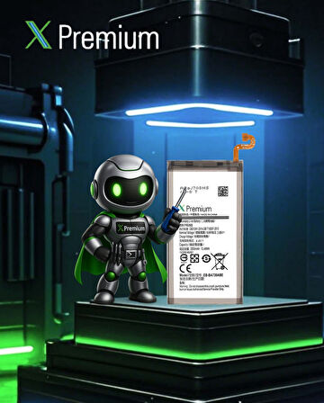 ​​Xpremium Samsung A8 Plus 2018 SM-A730 Batarya Pil Süper Yüksek Kalite 3500 mAh