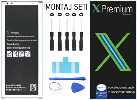 ​​Xpremium Samsung J7 2016 SM-J710 Batarya Pil Süper Yüksek Kalite 3300 mAh