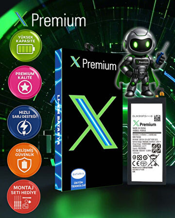 ​​Xpremium Samsung J7 Pro SM-J730 Batarya Pil Süper Yüksek Kalite 3600 mAh
