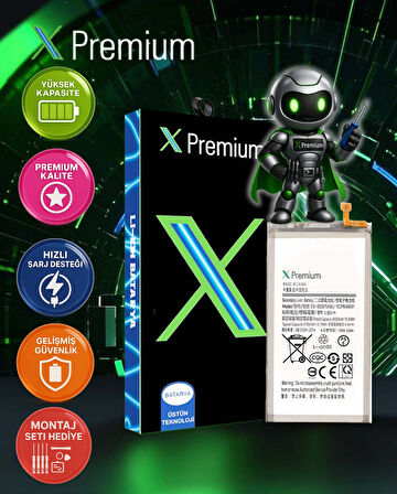 Xpremium Samsung S10 Plus SM-G975 Batarya Pil Süper Yüksek Kalite 4100 mAh