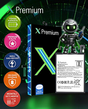 Xpremium Xiaomi BN45 Redmi Note 5 / Note 5 Pro Batarya Pil Süper Yüksek Kalite 4000 mAh