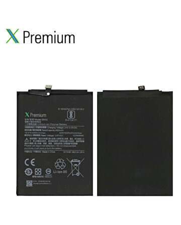 Xpremium Xiaomi Redmi Note 9 Pro BN52 Batarya Pil Süper Yüksek Kalite 5020 mAh
