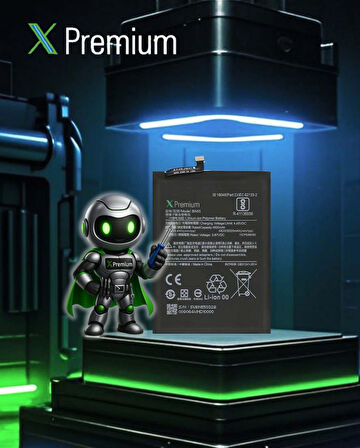 Xpremium Xiaomi Redmi Note 9S BN55 Batarya Pil Süper Yüksek Kalite 5020 mAh