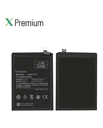 ​Xpremium Xiaomi Redmi Note 11 / Poco M4 Pro 5G BN5C Batarya Pil Süper Yüksek Kalite 5000 mAh