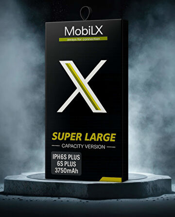 MobiliX iPhone 6S Plus Batarya Pil Süper Yüksek Kapasiteli Güçlendirilmiş 3750 mAh