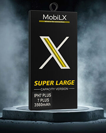 MobilX iPhone 7 Plus Batarya Pil Süper Yüksek Kapasiteli Güçlendirilmiş 3560 mAh