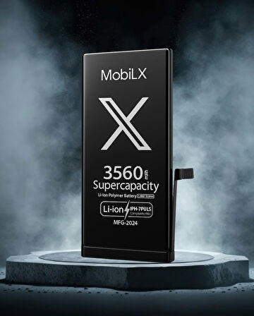 MobilX iPhone 7 Plus Batarya Pil Süper Yüksek Kapasiteli Güçlendirilmiş 3560 mAh