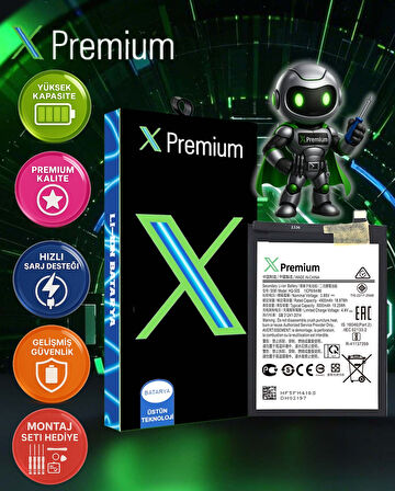 Xpremium Samsung A02s / A03 / A03s Uyumlu Batarya Pil Süper Yüksek Kalite 5000 mAh