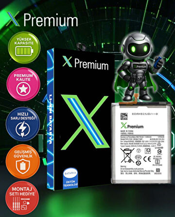 ​​Xpremium Samsung A04s Batarya Pil Süper Yüksek Kalite 5000 mAh