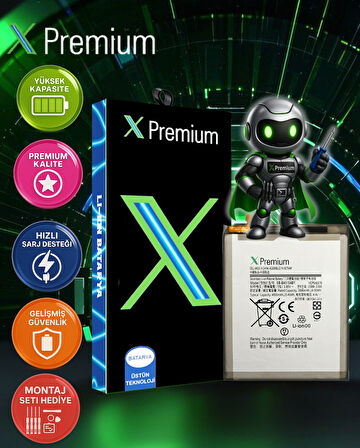 ​​Xpremium Samsung Galaxy S20 FE / A52 / A52s 5G SM-A525 / A526 / A528 Batarya Pil Süper Yüksek Kalite 4500 mAh