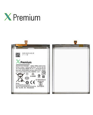 Xpremium Samsung F22 4G Uyumlu Batarya Pil Süper Yüksek Kalite 5000 mAh EB-BA315ABY