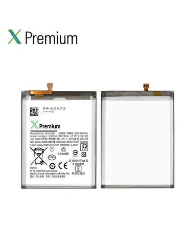 Xpremium Samsung A73 SM-A735 Uyumlu Batarya Pil Süper Yüksek Kalite 5000 mAh EB-BM526ABY