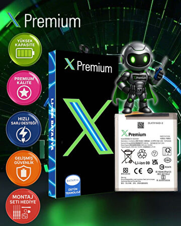 Xpremium Samsung A54 5G Uyumlu Batarya Pil Süper Yüksek Kalite 5000 mAh EB-BA546ABY