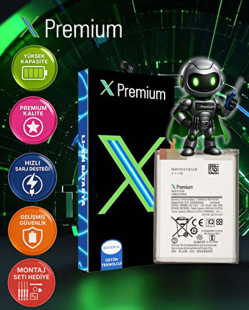 Xpremium Samsung J6 SM-J600F Uyumlu Batarya Pil Süper Yüksek Kalite 3000 mAh EB-BJ800ABE