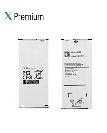 Xpremium Samsung A5 2018 Uyumlu Batarya Pil Süper Yüksek Kalite 2900 mAh EB-BA510ABE