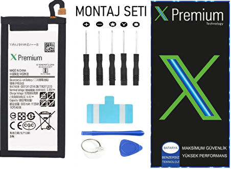 Xpremium Samsung J5 2017 Uyumlu Batarya Pil Süper Yüksek Kalite 3000 mAh EB-BJ530ABE