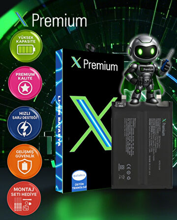Xpremium Xiaomi Redmi NOTE 11PRO+ Uyumlu Batarya Pil Süper Yüksek Kalite 4500 mAh BP47 