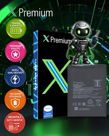 Xpremium Xiaomi Redmi 8A Uyumlu Batarya Pil Süper Yüksek Kalite 5000 mAh BN51