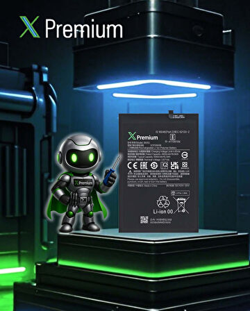 Xpremium Xiaomi Redmi 10A Uyumlu Batarya Pil Süper Yüksek Kalite 5000 mAh BN5G