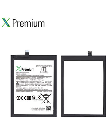 Xpremium Xiaomi Redmi K30 5G Uyumlu Batarya Pil Süper Yüksek Kalite 4500 mAh BM4P